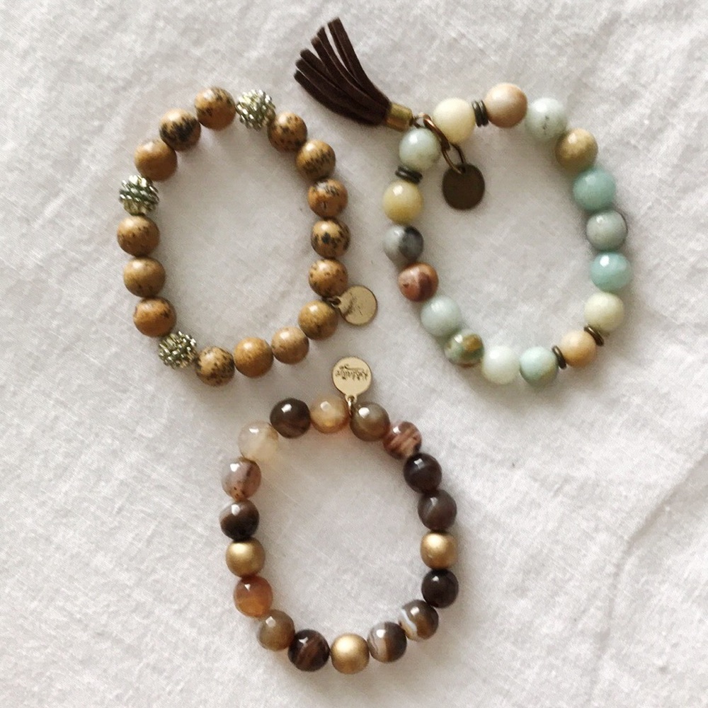 Beaded tassel bracelets